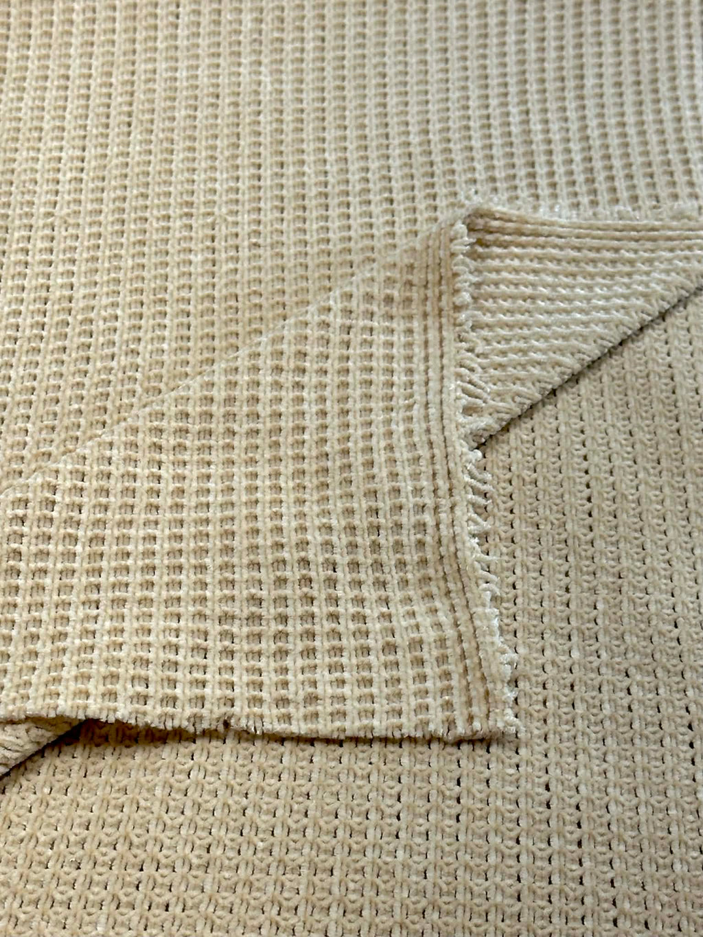 (CASHMERE WAFFLE) TAN