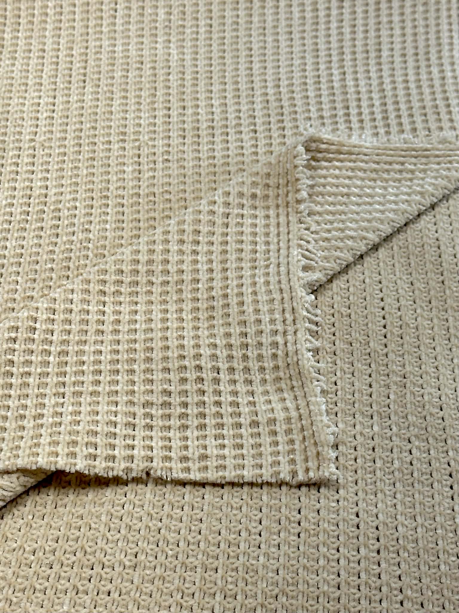 (CASHMERE WAFFLE) TAN