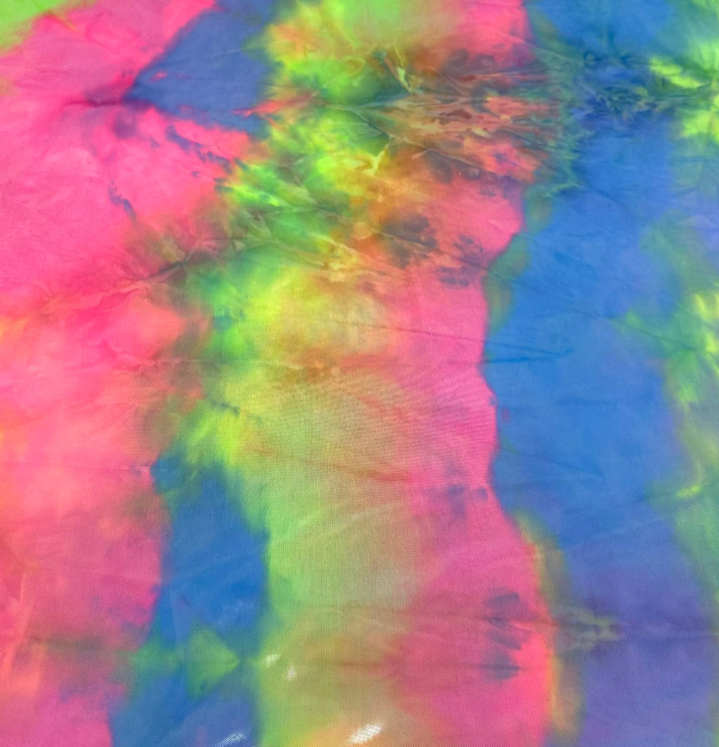 (MESH) RAINBOW TIE DYE