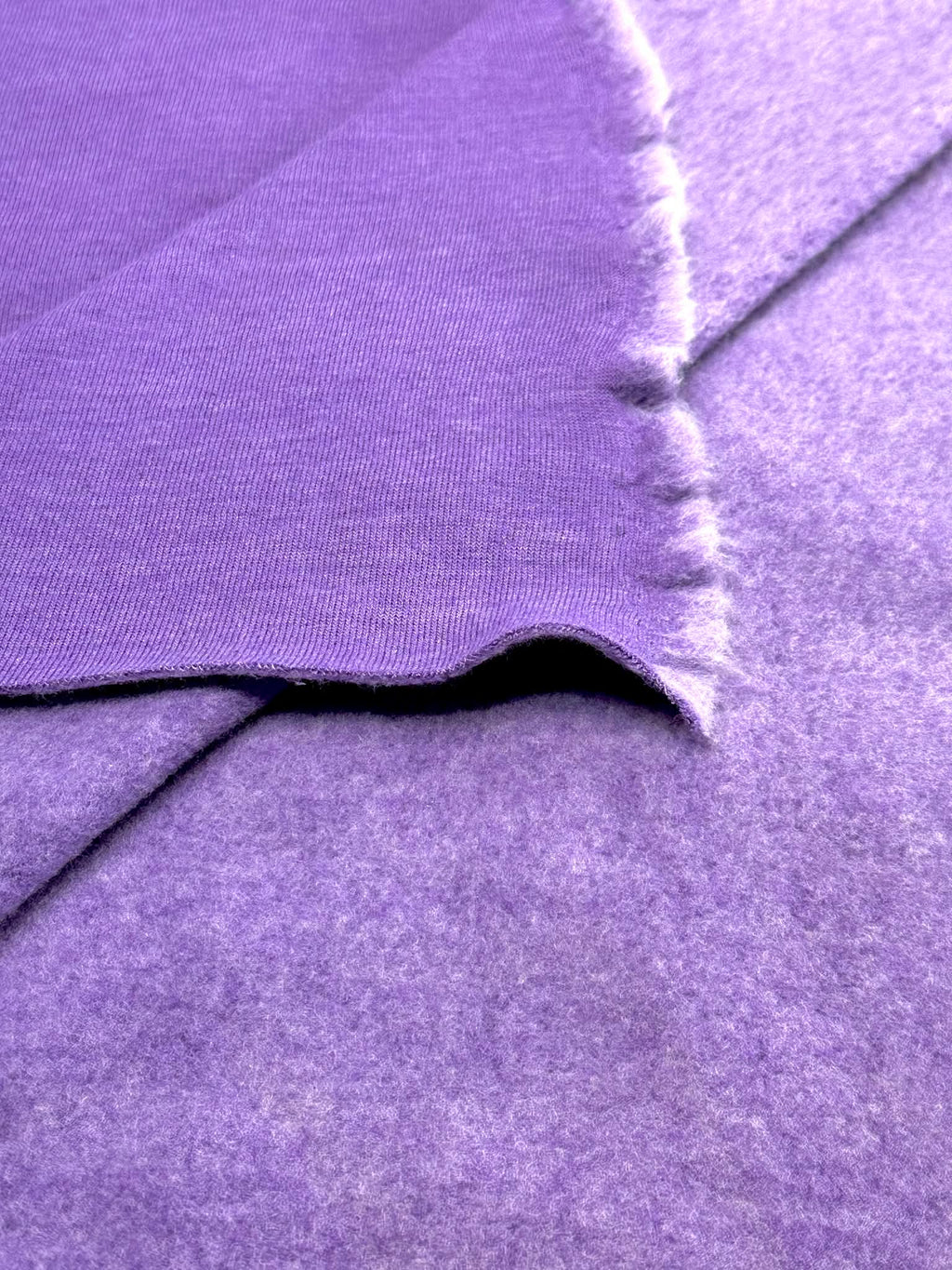 (FRENCH TERRY FLEECE) PURPLE