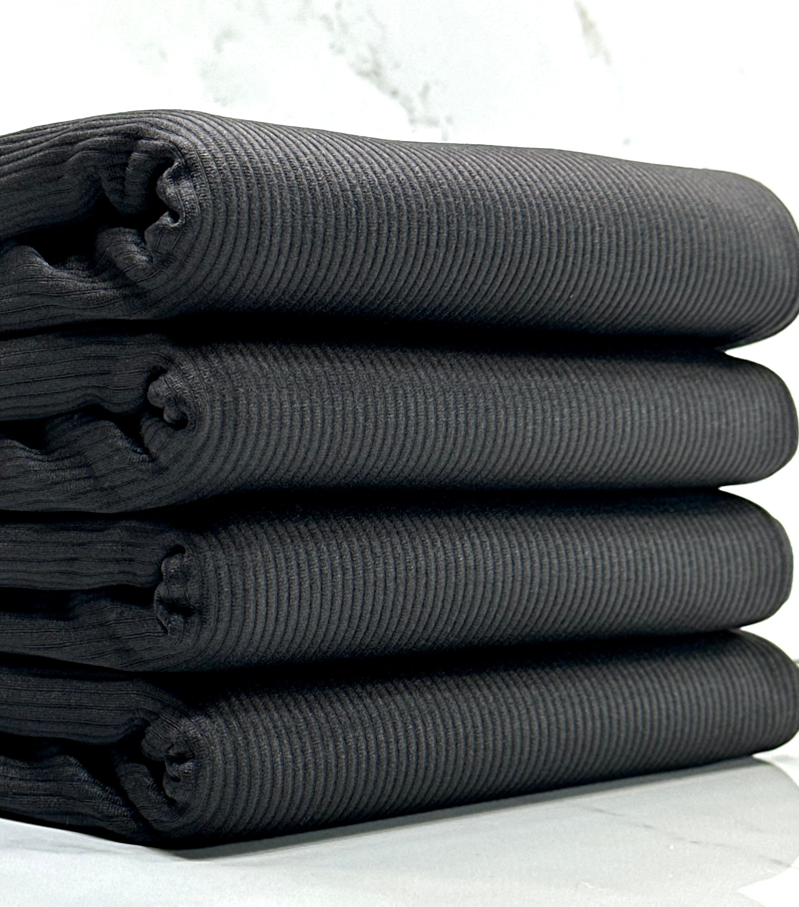 (SUPER SEAMLESS BABY RIB) BLACK