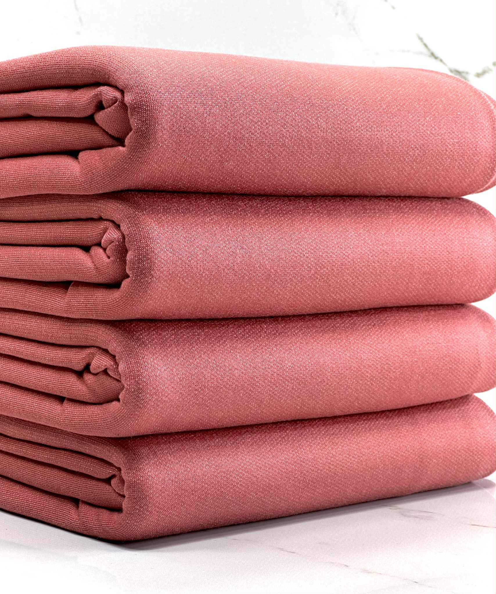 (FRENCH TERRY) POWDER RED