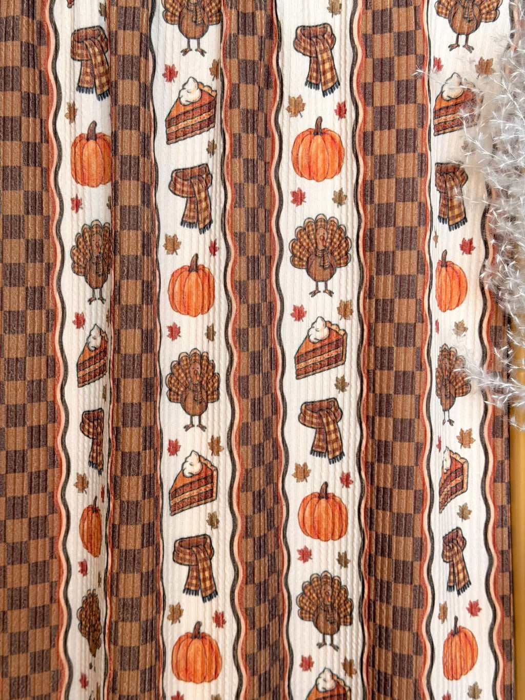 (URBAN RIB) PUMPKINS & TURKEY BOHO PATTERN