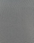 (RAYON MODAL) TINY BLACK AND GRAY CHECKERED