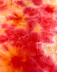 (SWIM) RED AND ORANGE TIE DYE