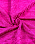 (CRINKLED JACQUARD) FUCHSIA