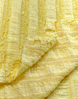 (RUFFLE LACE) LIGHT YELLOW