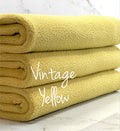 (SHERPA TEDDY) VINTAGE YELLOW