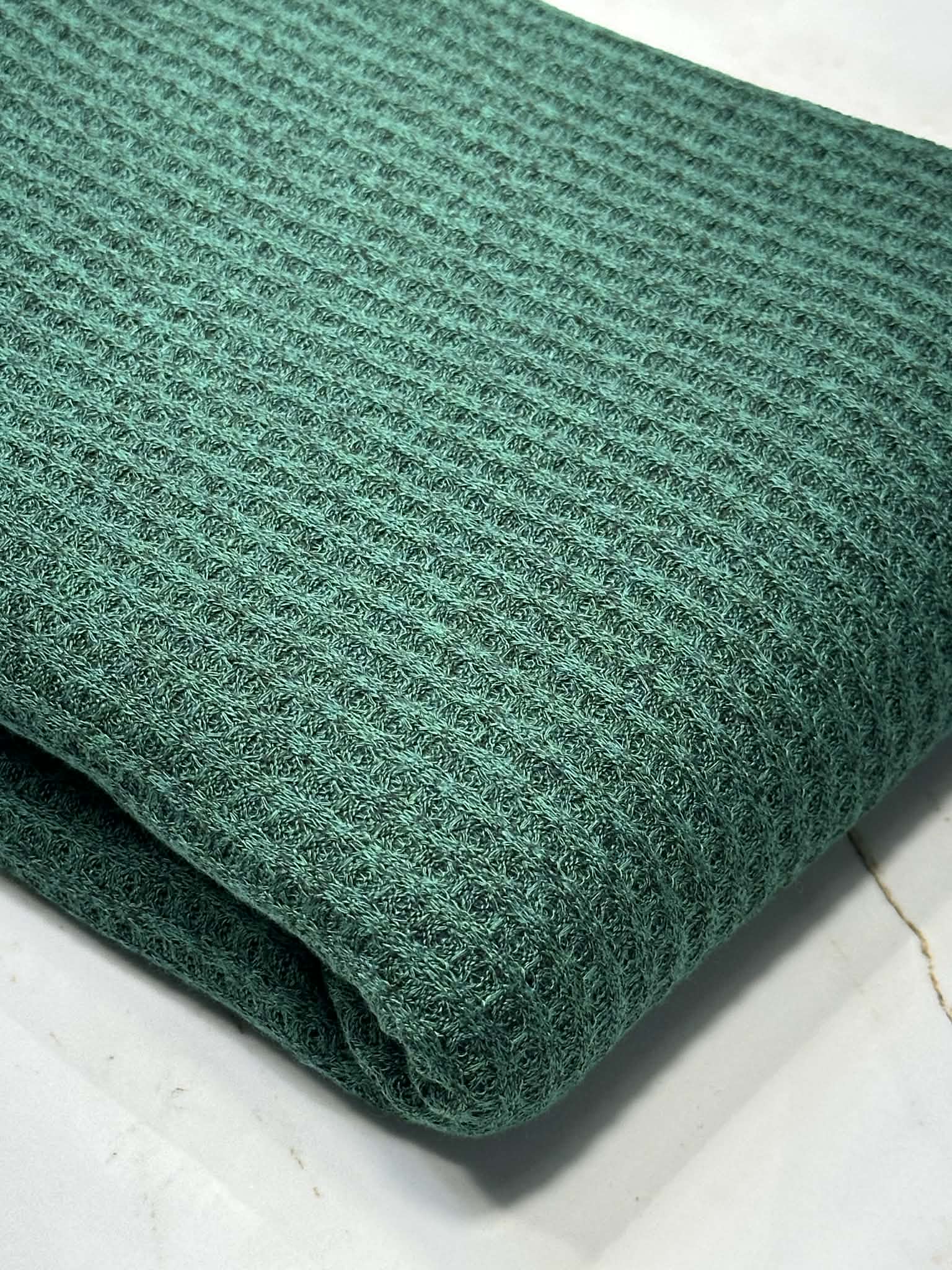 (WAFFLE BRUSHED) 2- TONE EMERALD