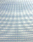 (KNIT) LIGHT BLUE AND OFF WHITE MINI GINGHAM