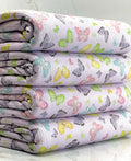 (4X2 YUMMY RIB) COLORFUL BUTTERFLIES ON LILAC (1)