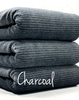 (VELVET RIB) CHARCOAL