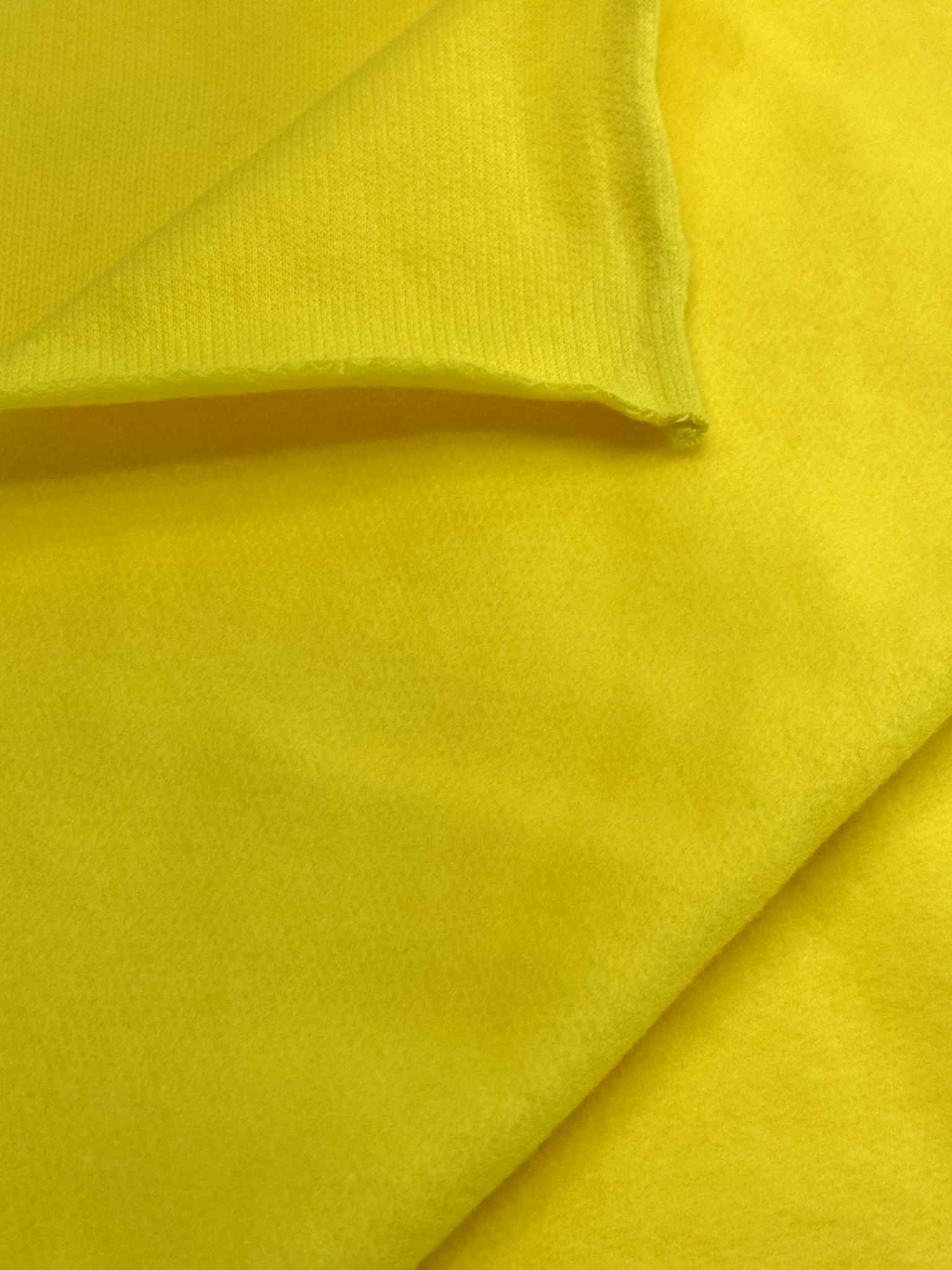 (FRENCH TERRY FLEECE) YELLOW