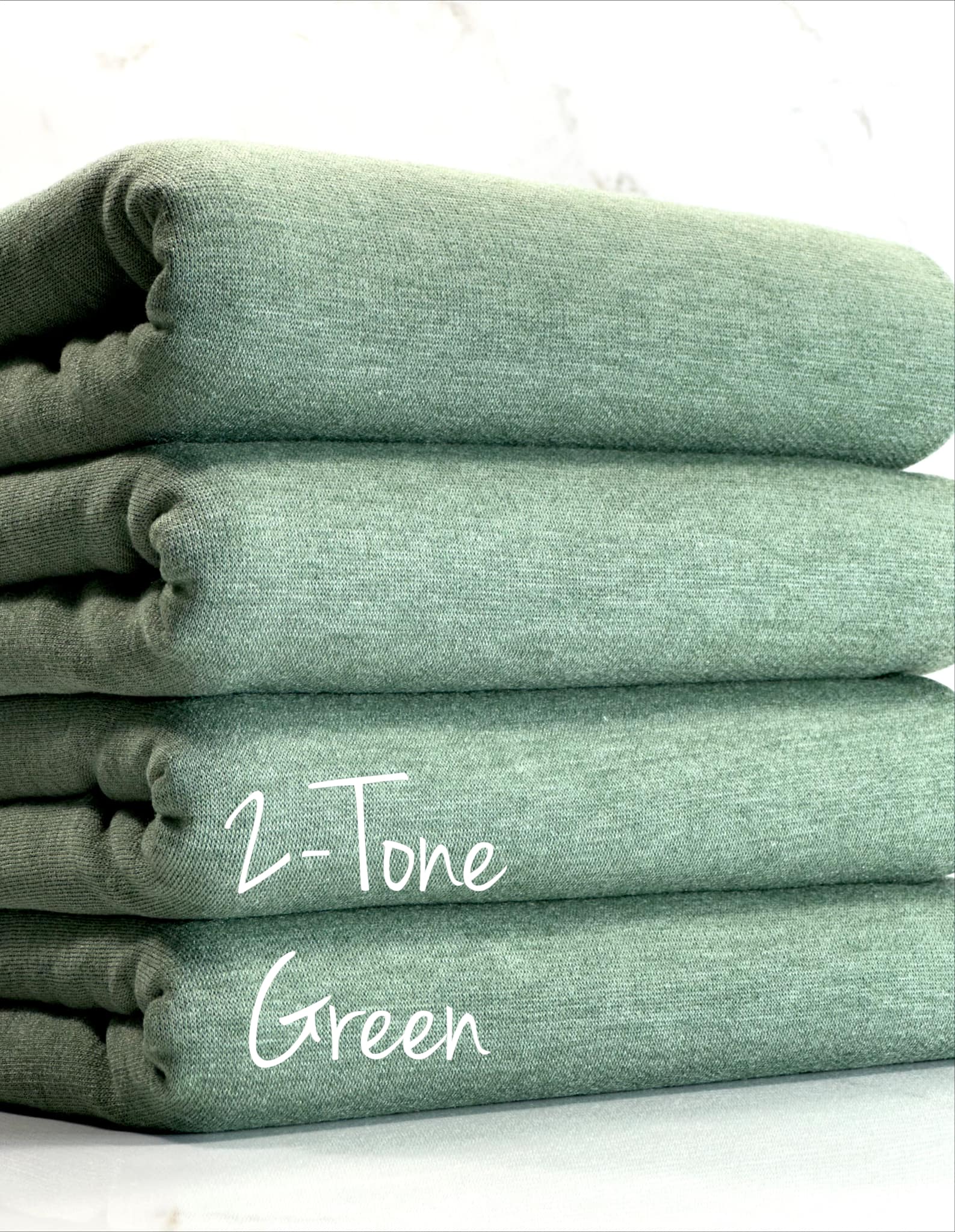 (FRENCH TERRY BRUSHED) 2-TONE GREEN (2)