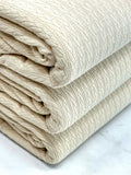 (CABLE KNIT) TAN