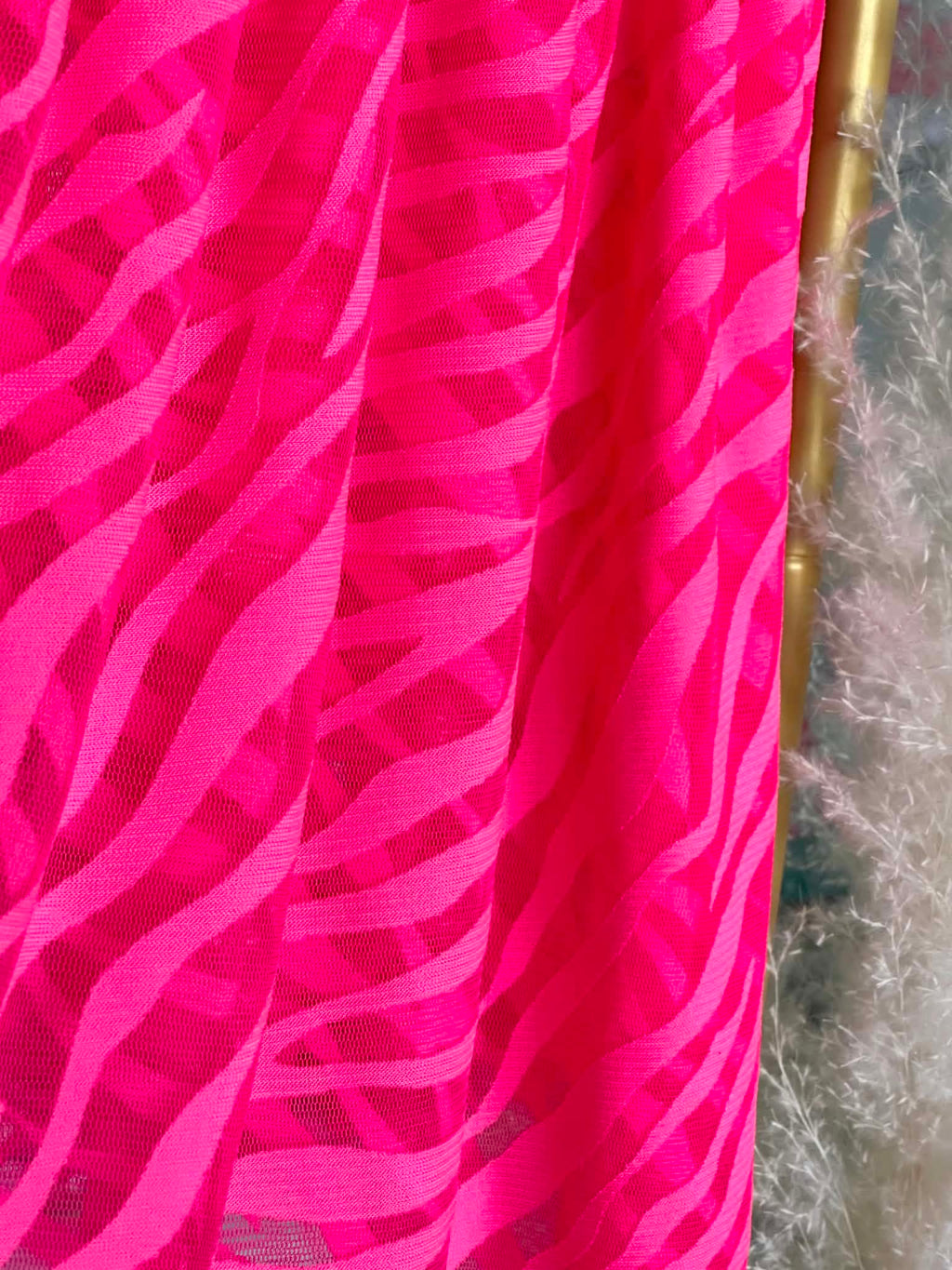 (MESH) NEON PINK ZEBRA(4)