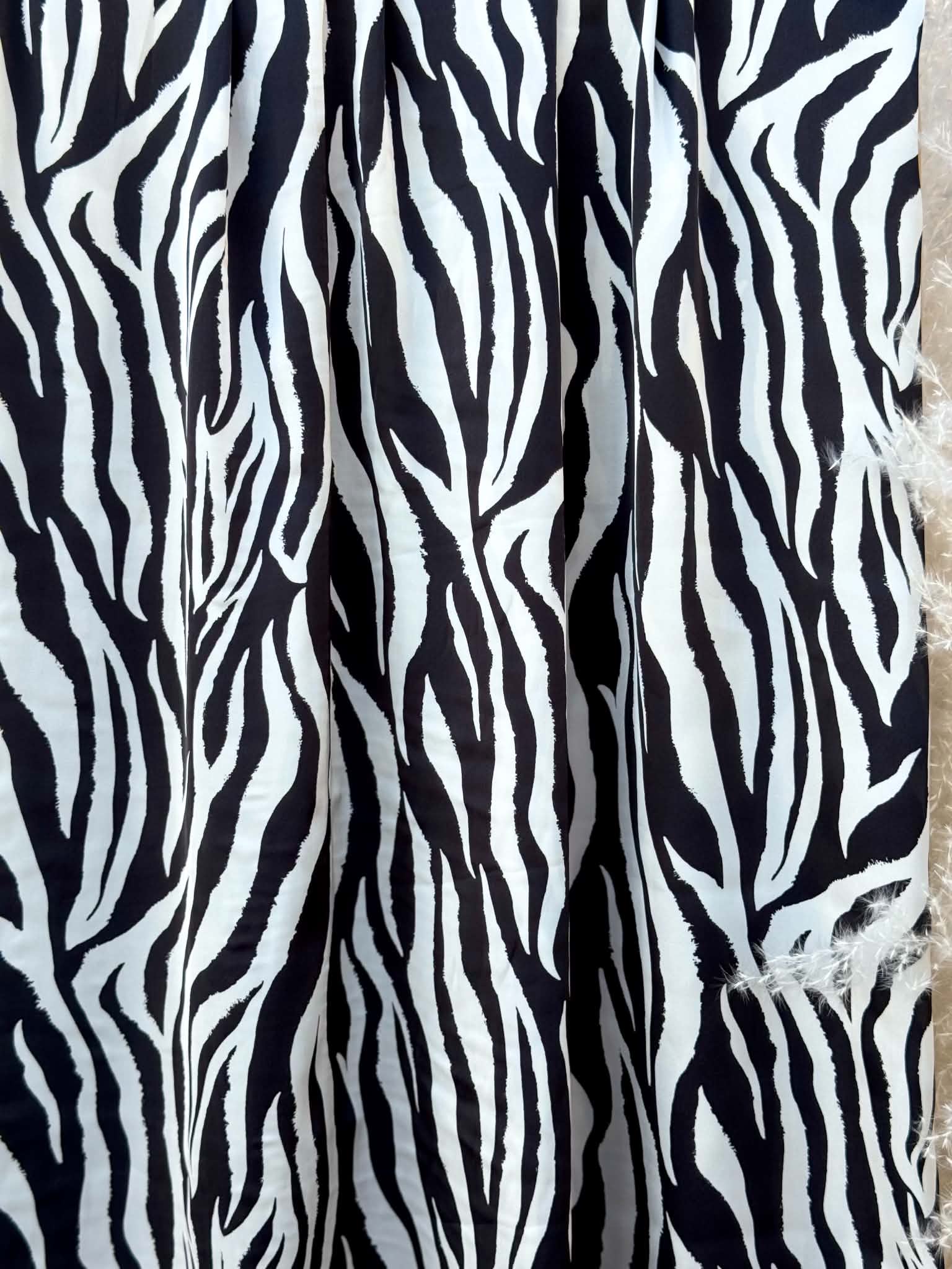 (SATIN) ZEBRA PATTERN