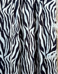 (SATIN) ZEBRA PATTERN