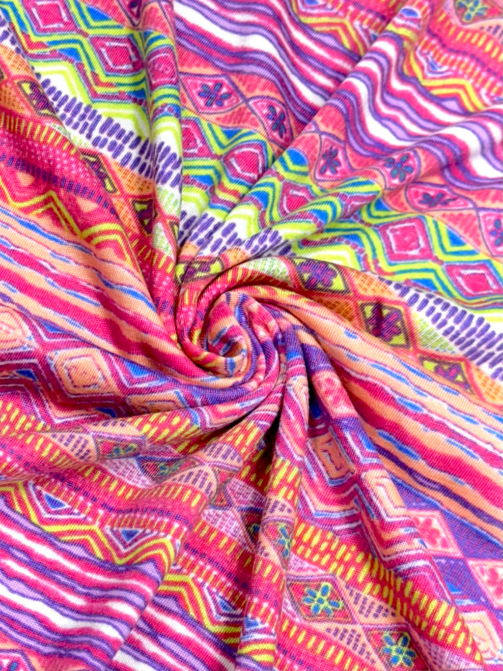 (KNIT) MULTICOLOR BOHO PRINT