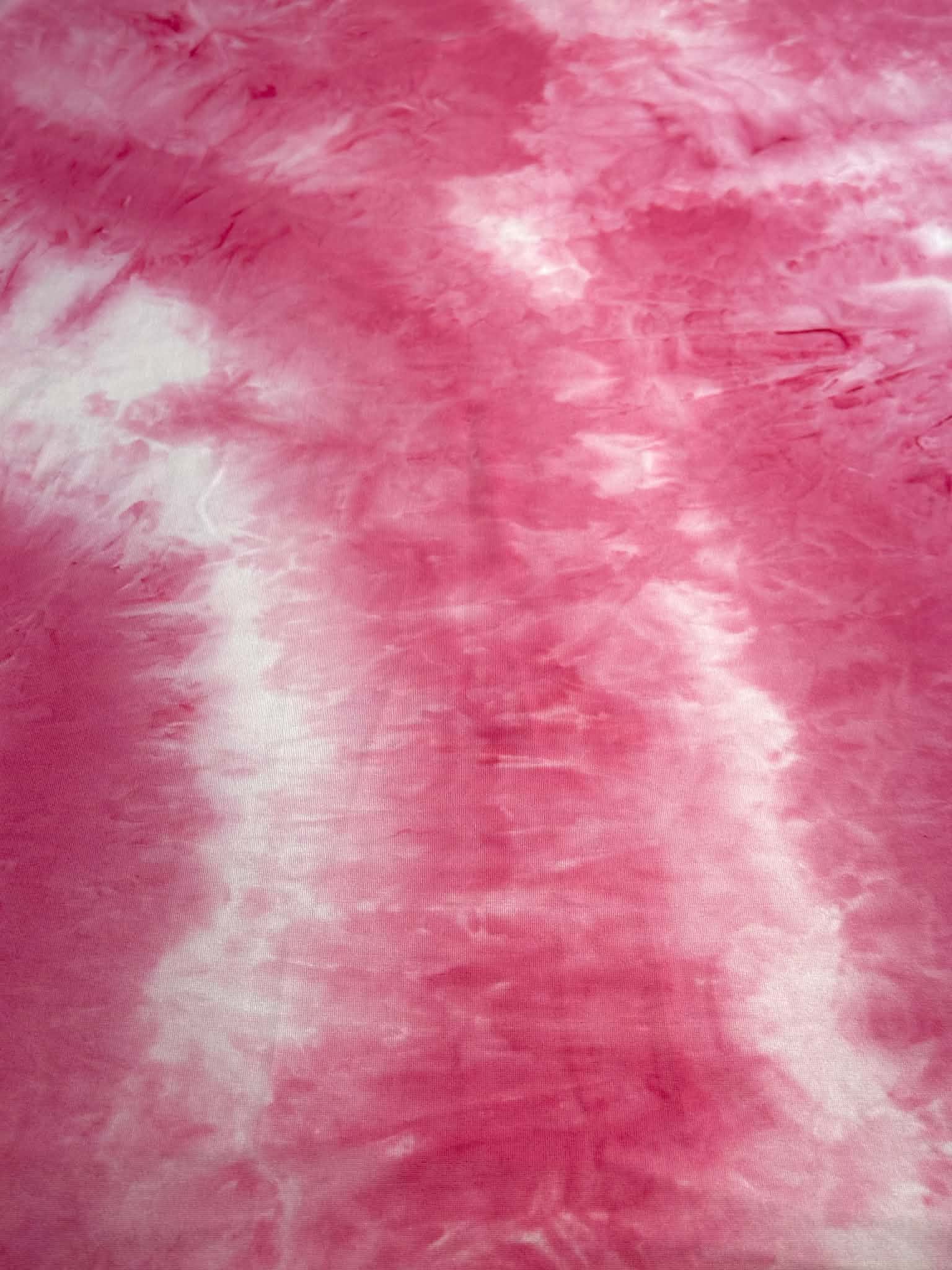 (DBP) HOT PINK AND WHITE TIE DYE (5)