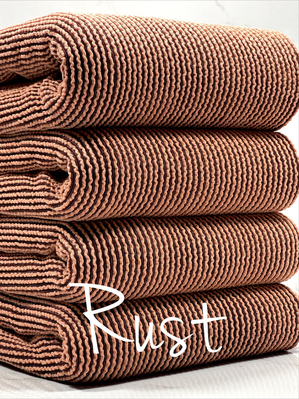 (2-TONE URBAN RIB) RUST