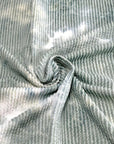 (URBAN RIB) SAGE AND OFF WHITE TIE DYE
