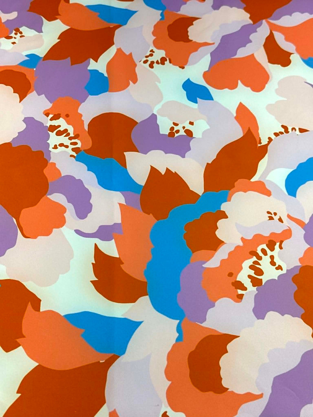 (SWIM) CORAL AND LAVENDER BLOOM