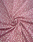 (2X1 YUMMY RIB) TINY WHITE FLOWERS ON POWDER PINK