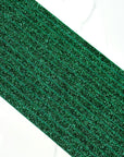 (TRIM) 3/8 ELASTIC EMERALD GREEN SHIMMER