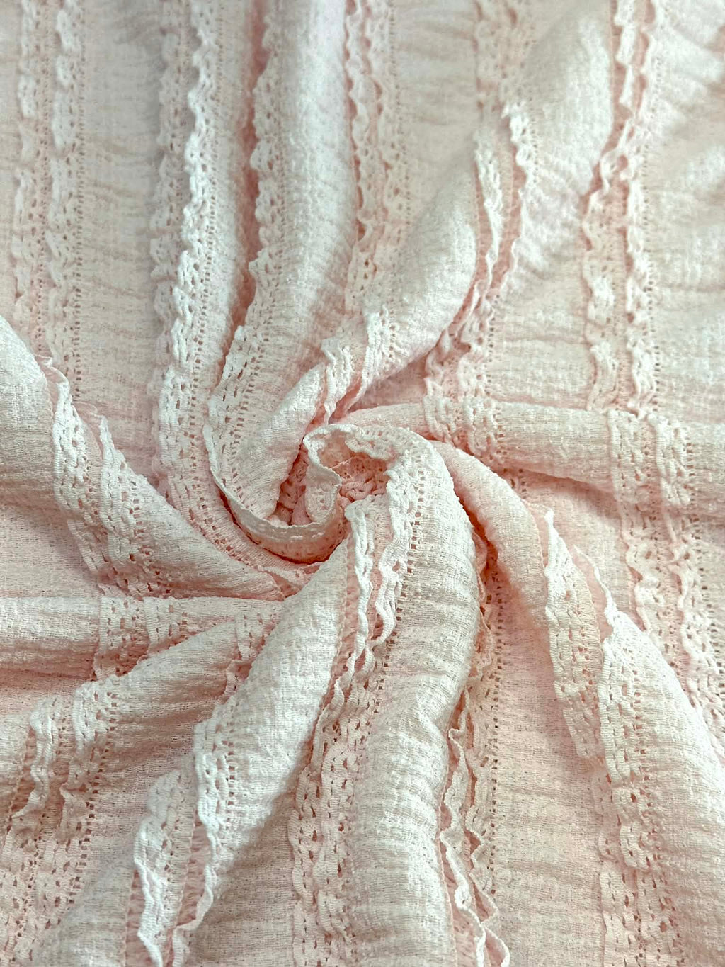 (RUFFLE LACE) PINK BLOSSOM