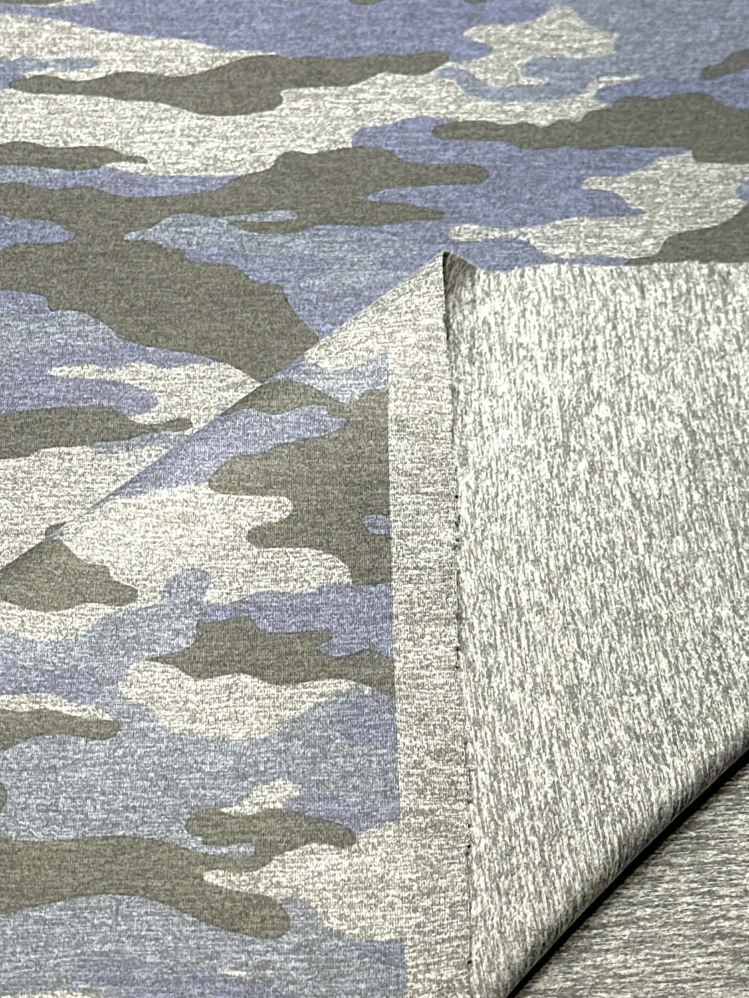 (YOGA) BLUE, GRAY, AND OFF WHITE CAMOUFLAGE