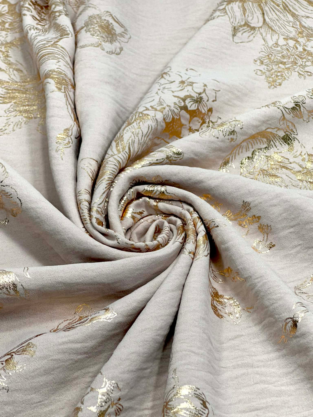 (WOVEN) GOLD FLORAL ON LIGHT MAUVE (1)