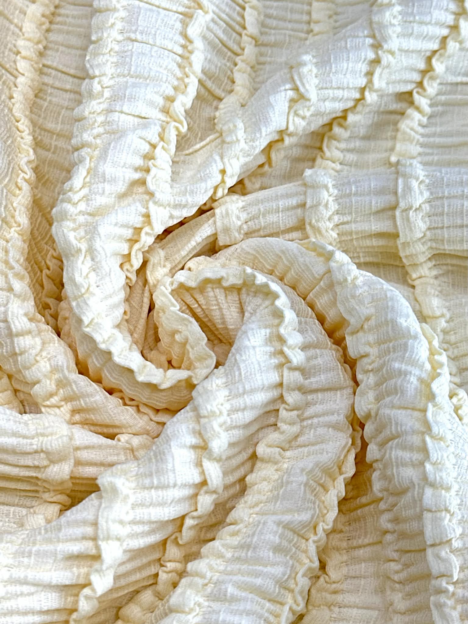 (CLOUD CRINKLE) YELLOW BUTTER