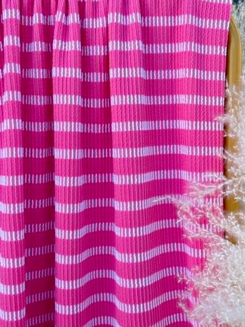(URBAN RIB) STRIPES ON NEW PINK