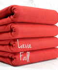 (2X1 SUPER COTTON FEEL RIB) LAVA FALL
