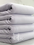 (2X2 SUPER COTTON FEEL RIB) LILAC