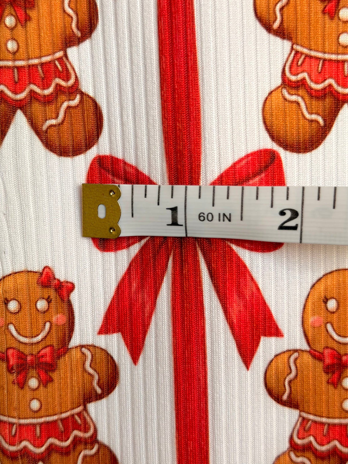 (4X2 YUMMY RIB) LITTLE MISS GINGERBREAD