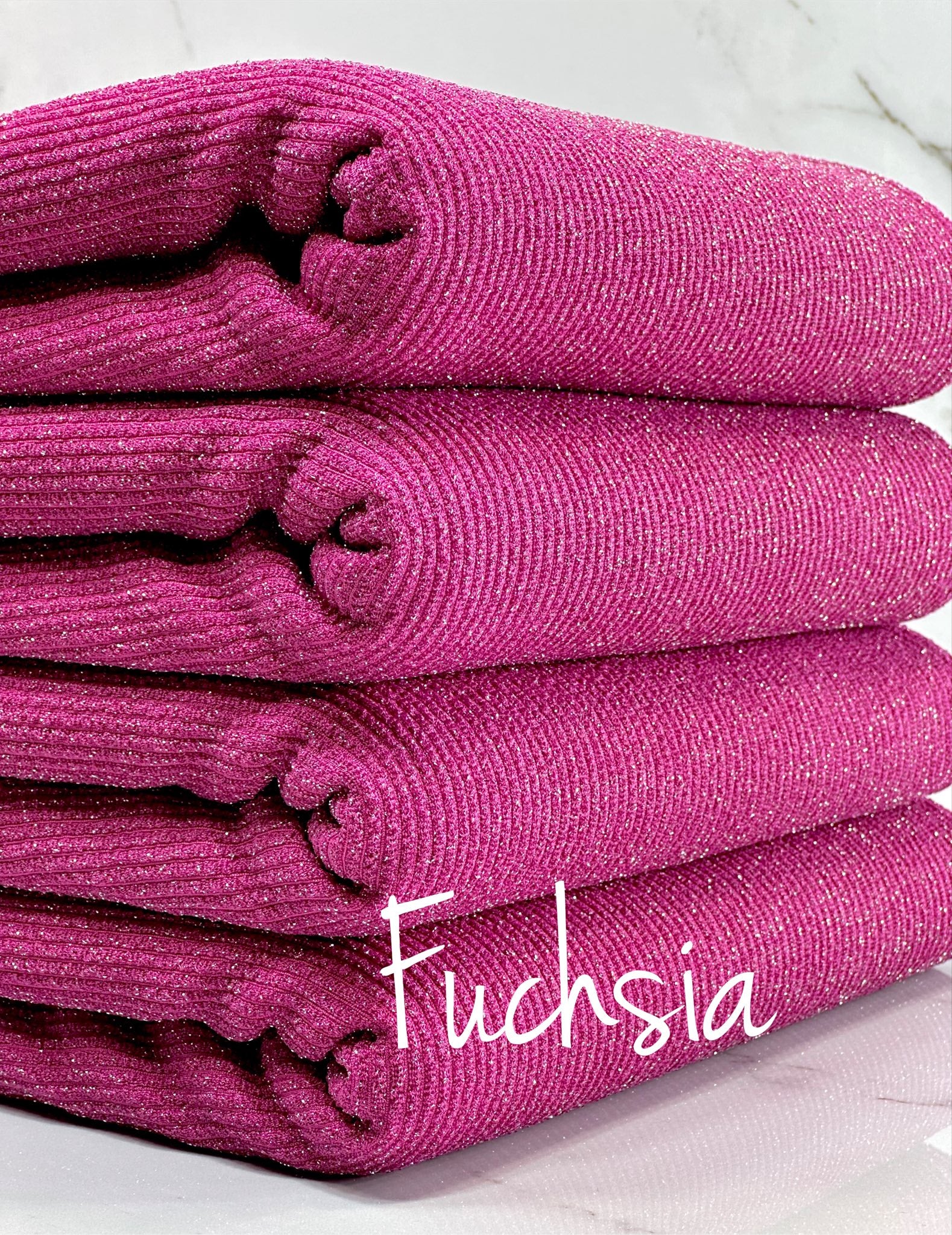 (LUREX URBAN RIB) FUCHSIA(1)