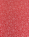 (DBP) TINY OFF WHITE FLOWERS ON RED(1)