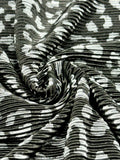 (PLEATED) CHEETAH ON BLACK(5)