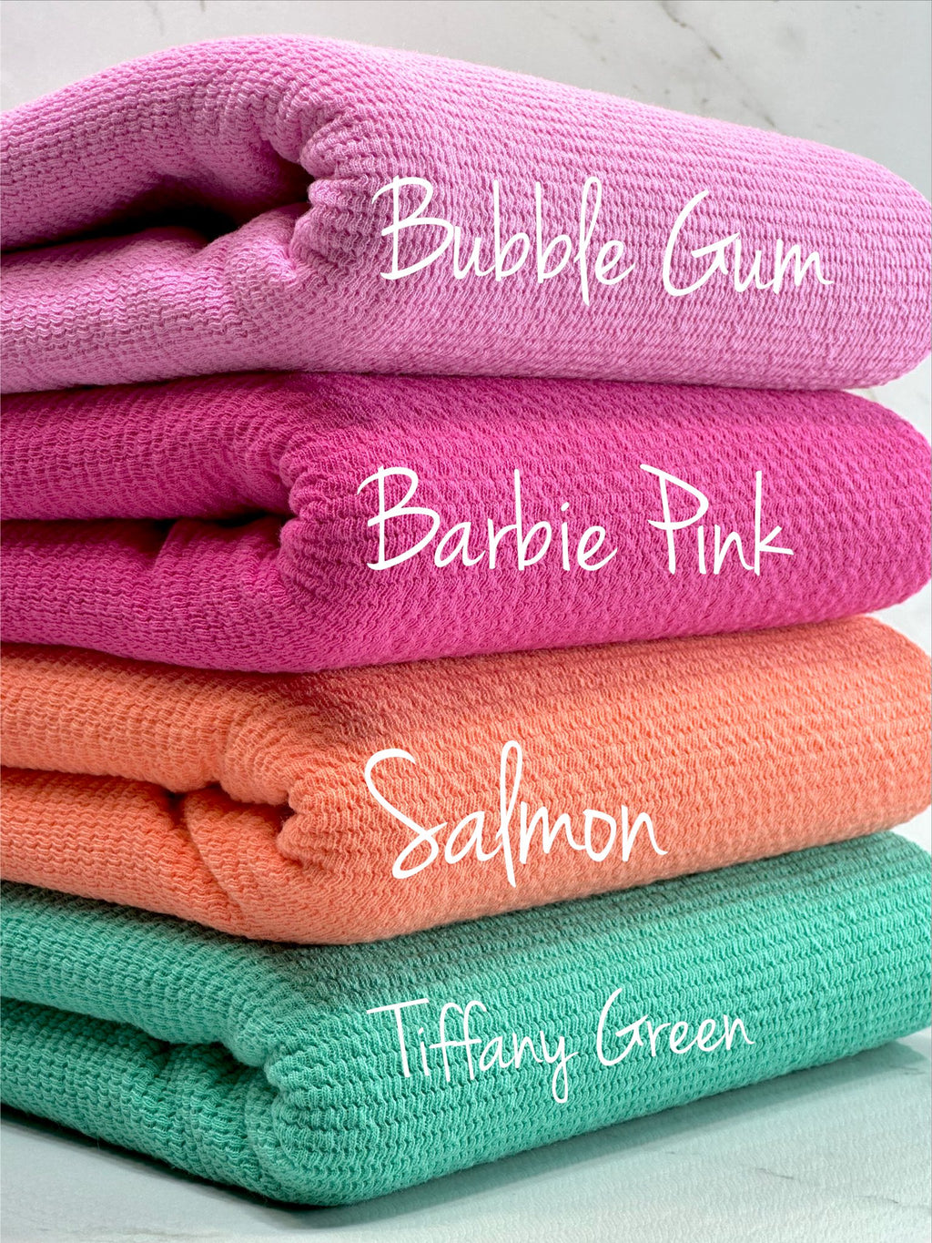 (COMFY DOUBLE KNIT) SALMON