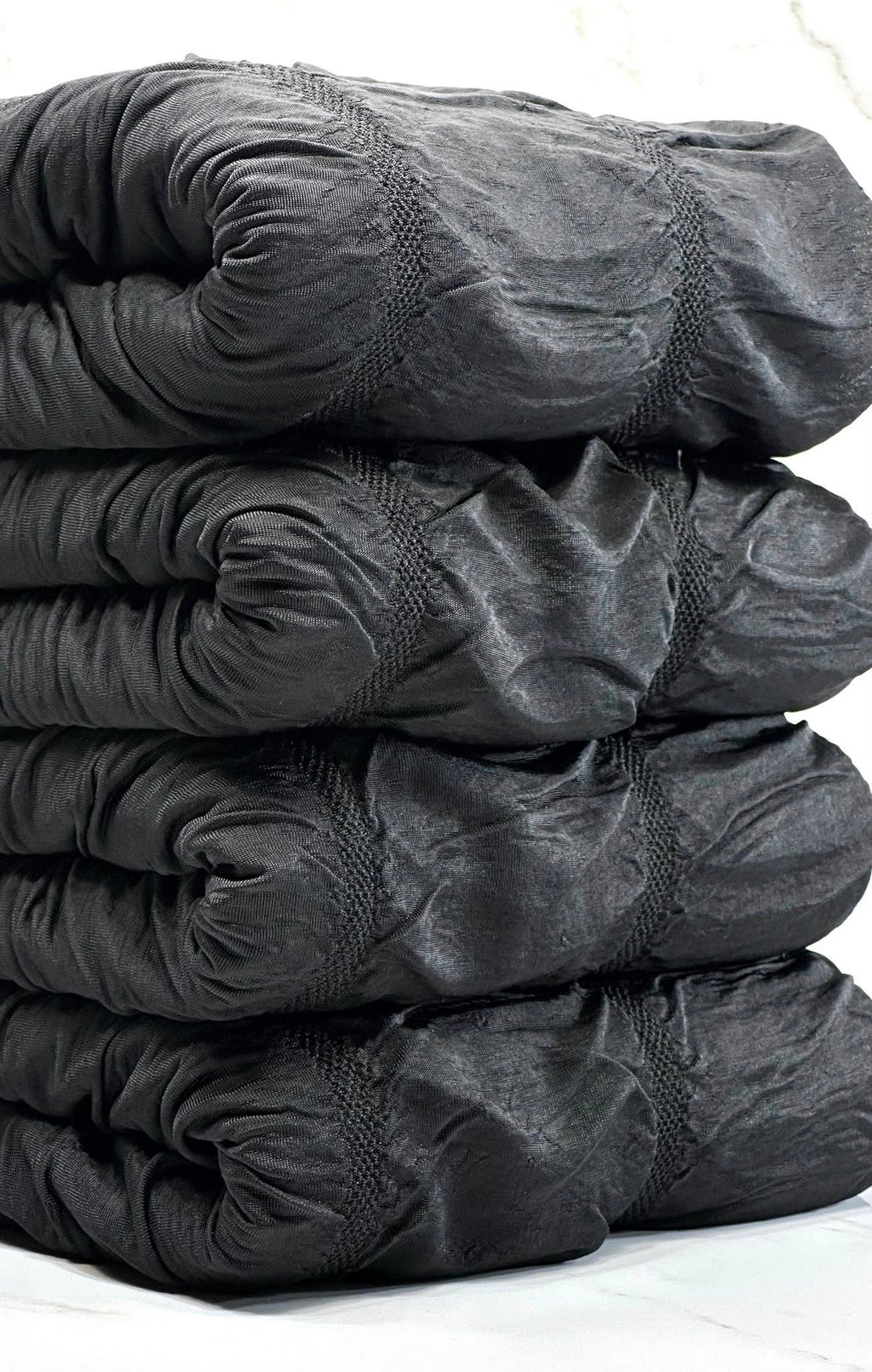 (KOREAN JACQUARD) BLACK VERTICAL