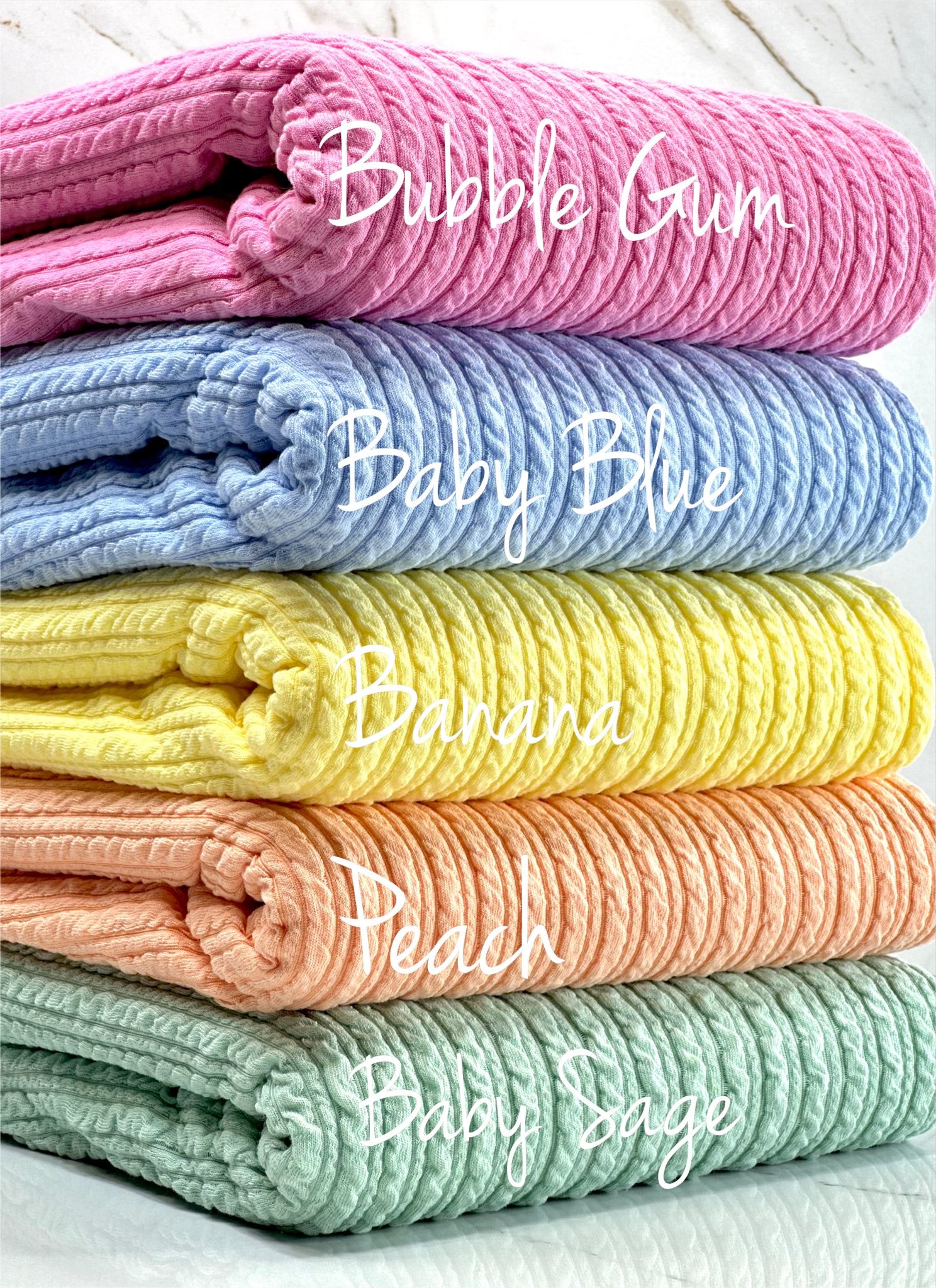 (GOLDEN RIB KNIT) BANANA