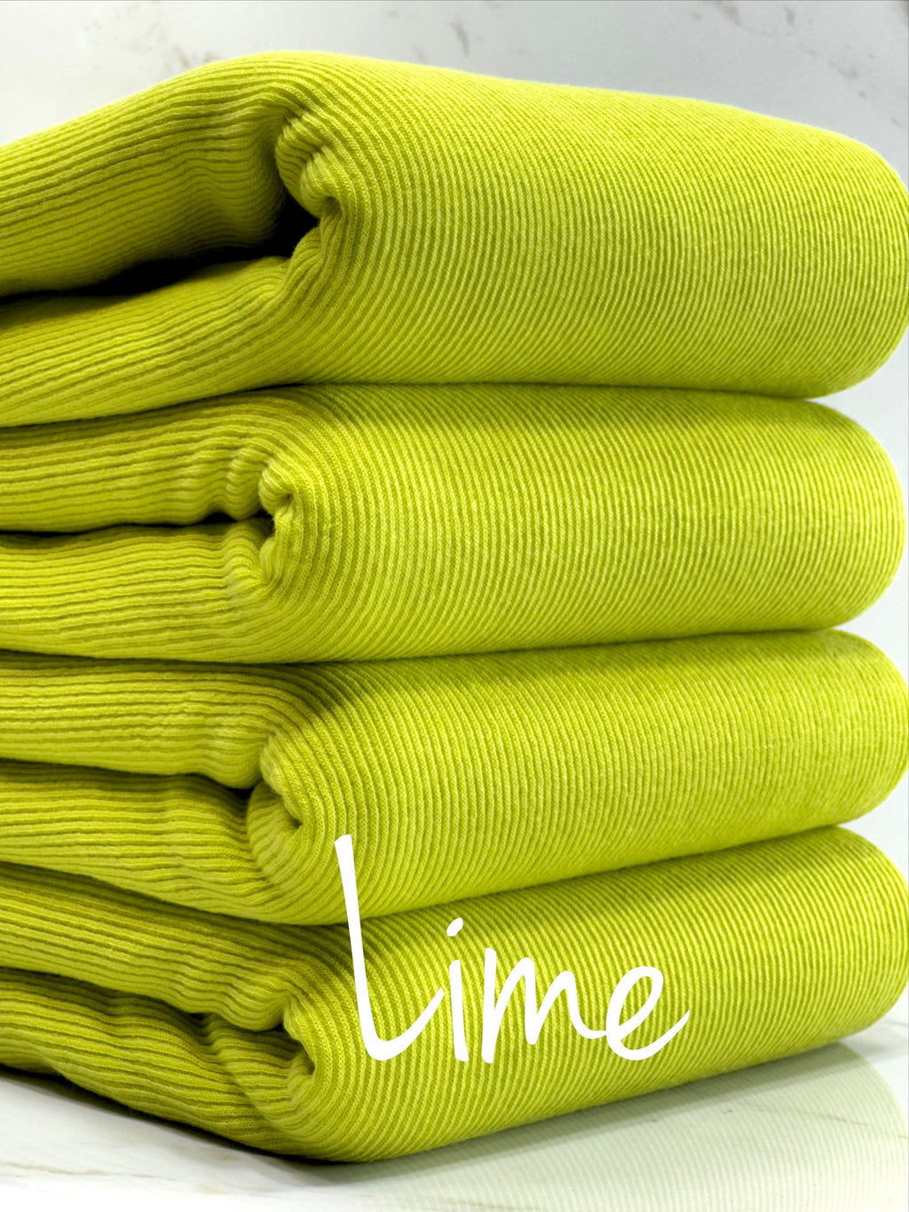 (MONACO RIB) LIME