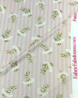 (DBP) BALLERINA BUNNIES ON PINK STRIPES
