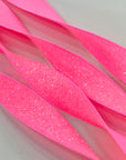 (TRIM) 5/8 ELASTIC NEON PINK SHIMMER