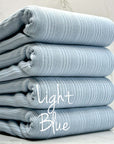 (RIB) LIGHT BLUE