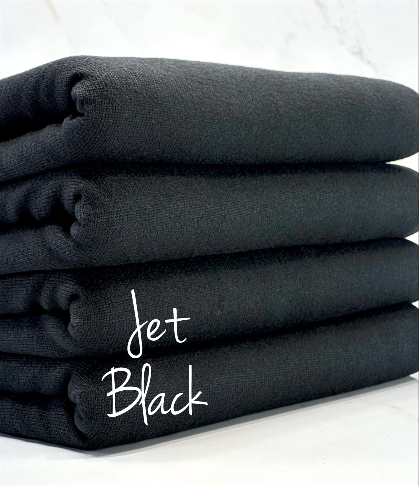(SWEATER KNIT) JET BLACK