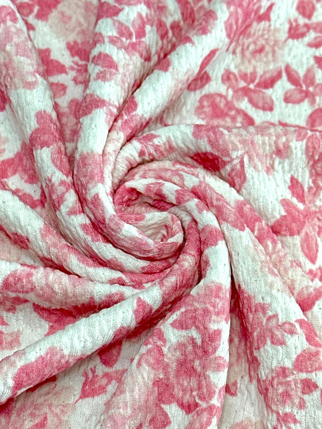 (GUAPO KNIT) PRETTY PINK FLORAL ON OFF WHITE (1)