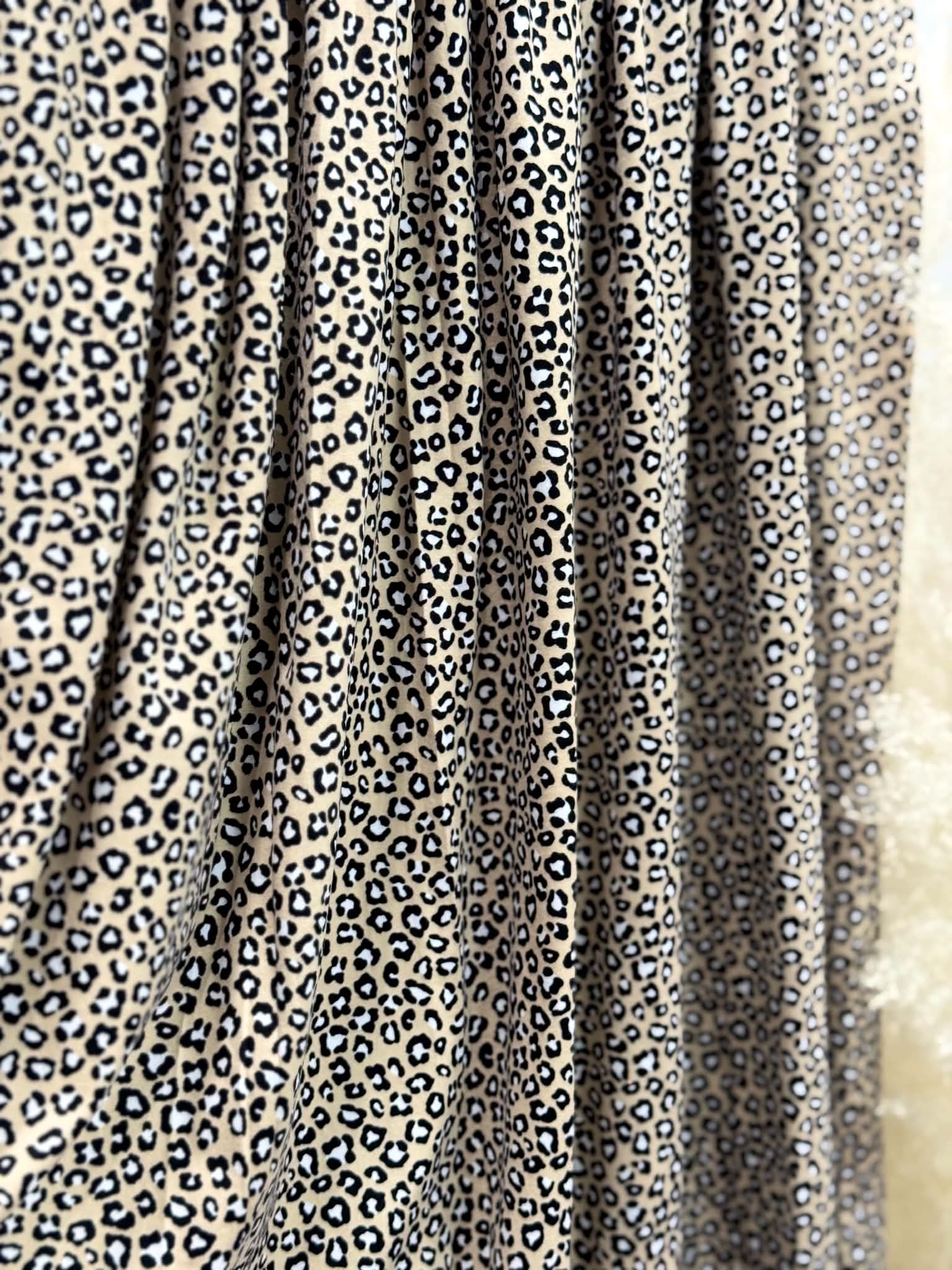 (DBP) TINY BLACK AND WHITE LEOPARD ON TAN (2)